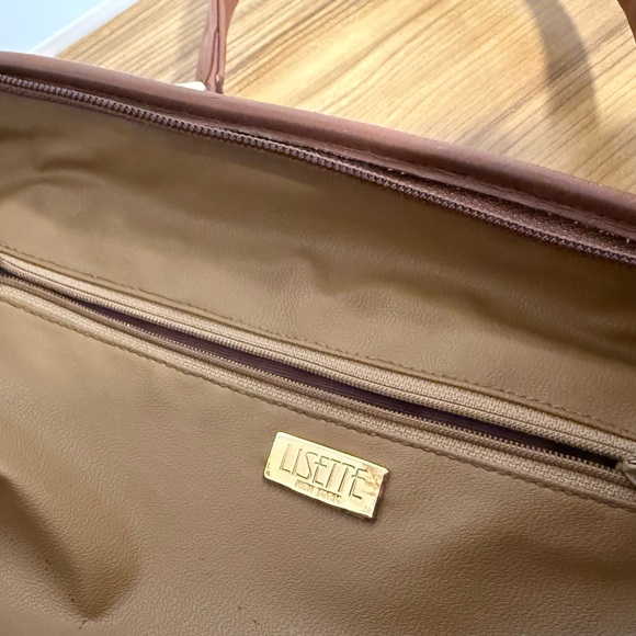 LISETTE Tan Leather Shoulder Bag - Picture 5 of 6